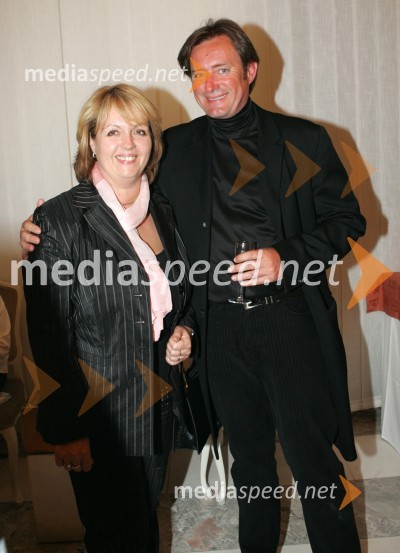 Alenka Iskra, direktorica Term Maribor in Vladimir Rukavina Gogo, direktor Narodnega doma Maribor60 let Večera