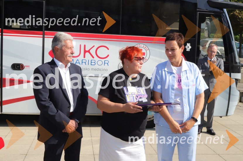  Drago Cotar, nekdanji direktor Zavarovalnega združenja, predsednik NK Maribor in organizacijskega odbora Zlate lisice;  Erika Kavaš, dr. med., CTM UKC Maribor;  ... Krvodajalska akcija Vijol'čna kri za vse ljudi 2021