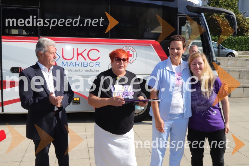  Drago Cotar, nekdanji direktor Zavarovalnega združenja, predsednik NK Maribor in organizacijskega odbora Zlate lisice;  Erika Kavaš, dr. med., CTM UKC Maribor;  ... ;  Mojca Pepelnik, pobudnica akcije Vijol'čna kri za vse ljudiKrvodajalska akcija Vijol'čna kri za vse ljudi 2021