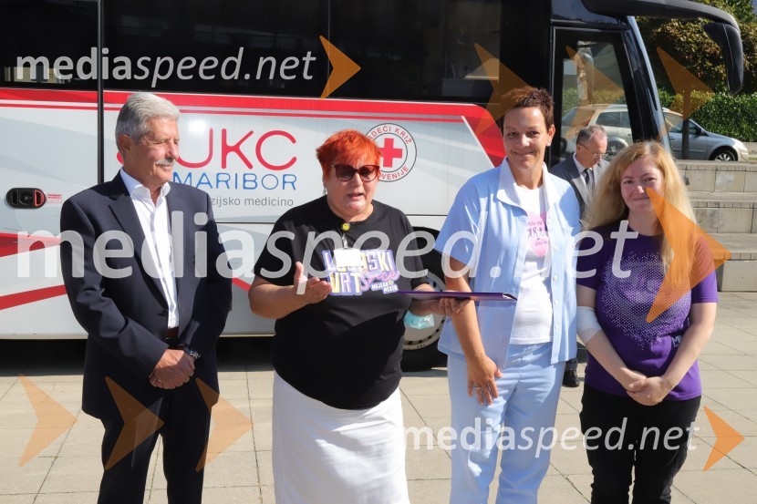  Drago Cotar, nekdanji direktor Zavarovalnega združenja, predsednik NK Maribor in organizacijskega odbora Zlate lisice;  Erika Kavaš, dr. med., CTM UKC Maribor;  ... ;  Mojca Pepelnik, pobudnica akcije Vijol'čna kri za vse ljudiKrvodajalska akcija Vijol'čna kri za vse ljudi 2021