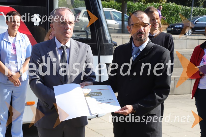 prim. doc. dr. Jernej Završnik, dr. med., spec., direktor Zdravstvenega doma dr. Adolfa Drolca;  ... Krvodajalska akcija Vijol'čna kri za vse ljudi 2021