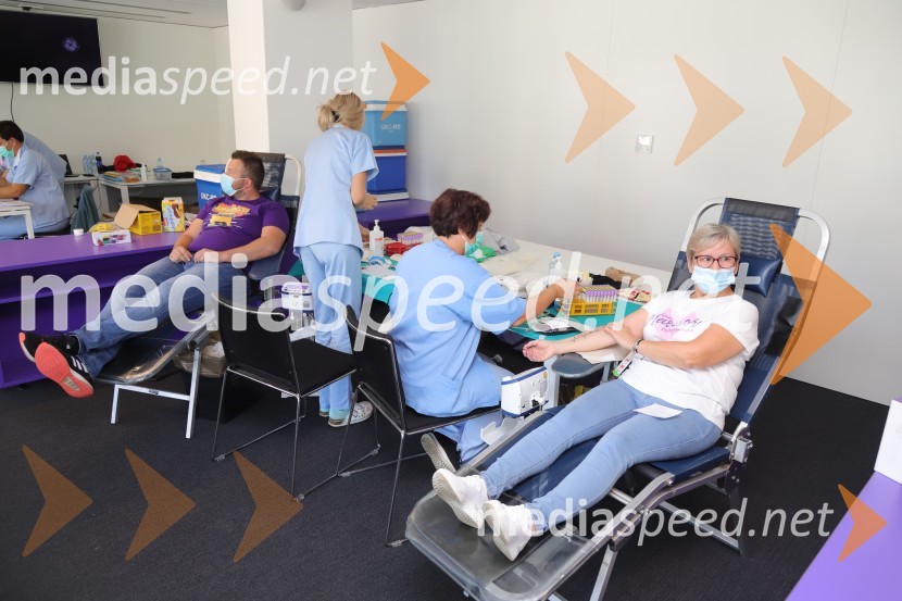 Krvodajalska akcija Vijol'čna kri za vse ljudi 2021