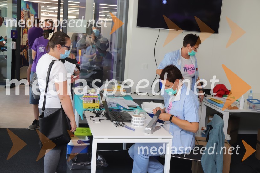 Krvodajalska akcija Vijol'čna kri za vse ljudi 2021