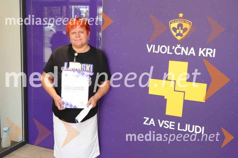  Erika Kavaš, dr. med., CTM UKC MariborKrvodajalska akcija Vijol'čna kri za vse ljudi 2021