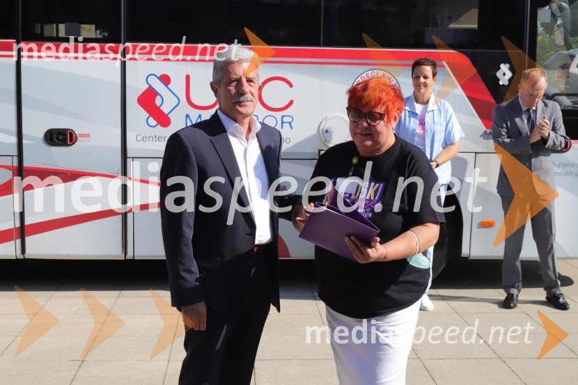  Drago Cotar, nekdanji direktor Zavarovalnega združenja, predsednik NK Maribor in organizacijskega odbora Zlate lisice;  Erika Kavaš, dr. med., CTM UKC MariborKrvodajalska akcija Vijol'čna kri za vse ljudi 2021