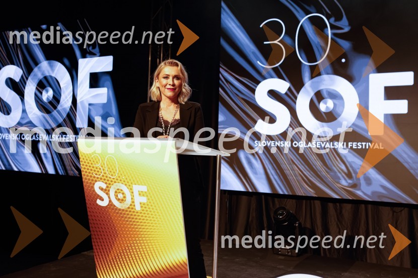  Mojca Briščik, direktorica SOZ (Slovenska oglaševalska zbornica)30. SOF 2021, Slovenski oglaševalski festival, 1. dan