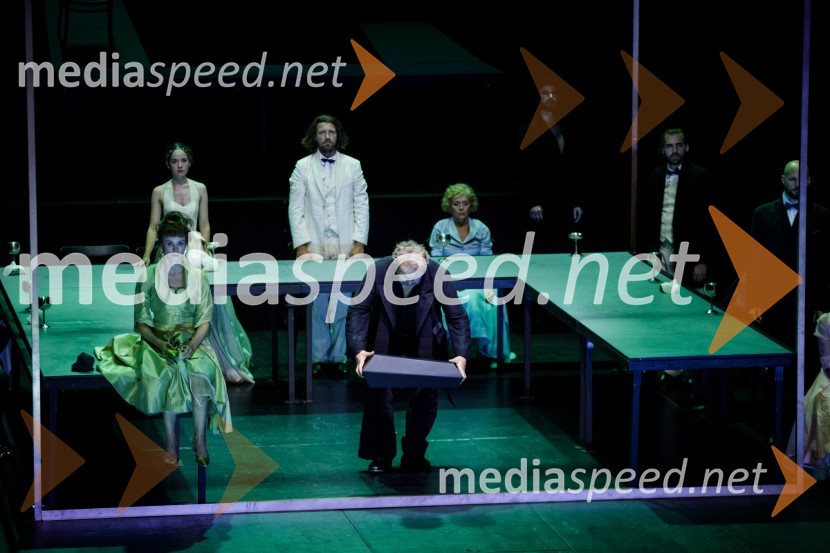  Lara Wolf Završnik, igralka;  Iva Krajnc Bagola, igralka;  Tomo Tomšič, igralec;  Lotos Vincenc Šparovec, igralecZimska poroka, premiera MGL Ljubljana