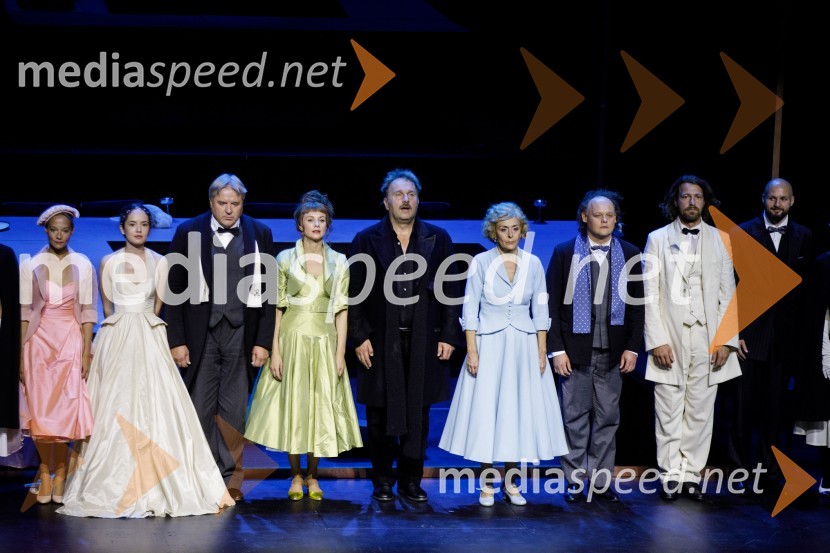  Viktorija Bencik Emeršič, igralka;  Lara Wolf Završnik, igralka;  Jožef Ropoša, igralec;  Iva Krajnc Bagola, igralka;  Lotos Vincenc Šparovec, igralec;  Mirjam Korbar, igralka;  Gašper Jarni, igralec;  Tomo Tomšič, igralec;  Jaka Lah, igralecZimska poroka, premiera MGL Ljubljana