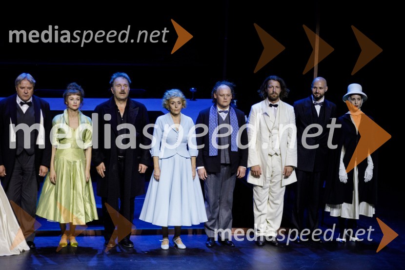  Jožef Ropoša, igralec;  Iva Krajnc Bagola, igralka;  Lotos Vincenc Šparovec, igralec;  Mirjam Korbar, igralka;  Gašper Jarni, igralec;  Tomo Tomšič, igralec;  Jaka Lah, igralec;  Nina Rakovec, igralka, pevkaZimska poroka, premiera MGL Ljubljana