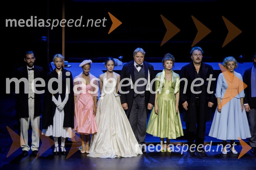  Matic Lukšič, igralec;  Mojca Funkl, igralka;  Viktorija Bencik Emeršič, igralka;  Lara Wolf Završnik, igralka;  Jožef Ropoša, igralec;  Iva Krajnc Bagola, igralka;  Lotos Vincenc Šparovec, igralec;  Mirjam Korbar, igralkaZimska poroka, premiera MGL Ljubljana