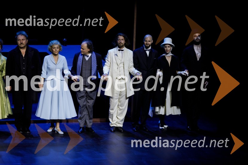  Lotos Vincenc Šparovec, igralec;  Mirjam Korbar, igralka;  Gašper Jarni, igralec;  Tomo Tomšič, igralec;  Jaka Lah, igralec;  Nina Rakovec, igralka, pevka;  Gal  Oblak, igralec Zimska poroka, premiera MGL Ljubljana