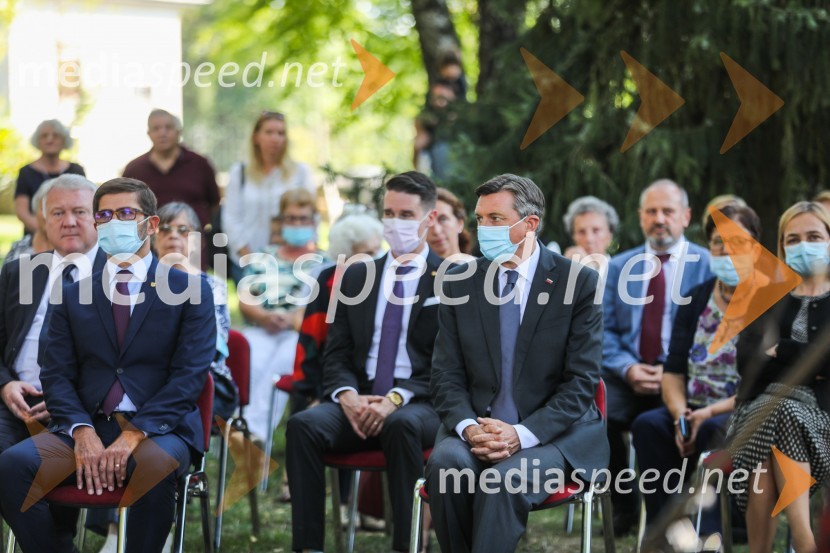  Matjaž Rakovec, župan Mestne občine Kranj;  Janez Černe, podžupan Mestne občine Kranj;  Borut Pahor, predsednik Republike Slovenije91. obletnica smrti bazoviških junakov