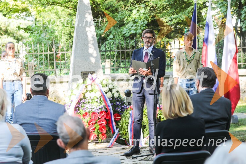  Matjaž Rakovec, župan Mestne občine Kranj91. obletnica smrti bazoviških junakov