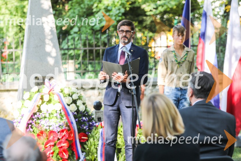  Matjaž Rakovec, župan Mestne občine Kranj91. obletnica smrti bazoviških junakov
