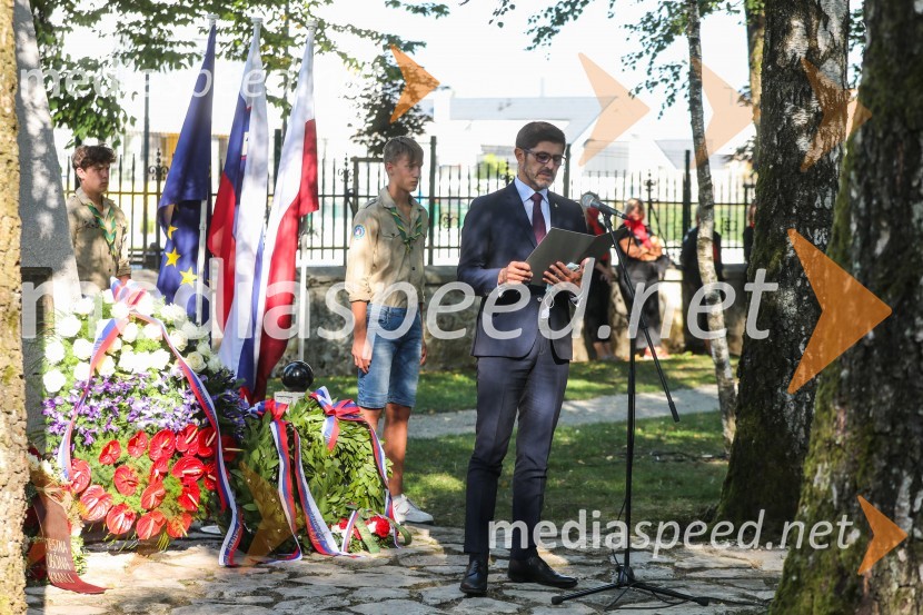  Matjaž Rakovec, župan Mestne občine Kranj91. obletnica smrti bazoviških junakov