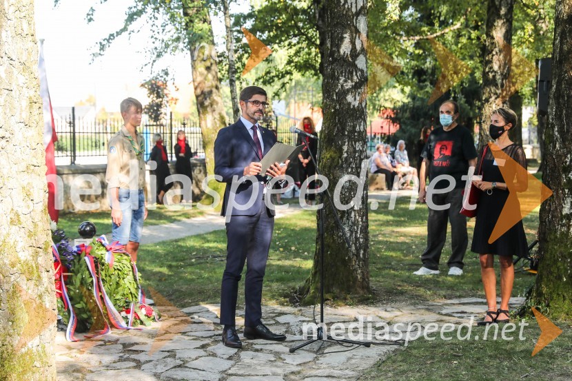  Matjaž Rakovec, župan Mestne občine Kranj91. obletnica smrti bazoviških junakov