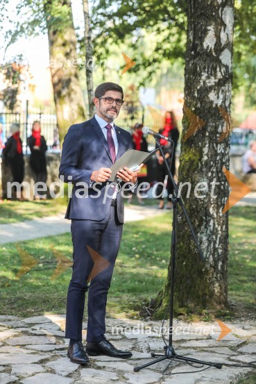  Matjaž Rakovec, župan Mestne občine Kranj91. obletnica smrti bazoviških junakov