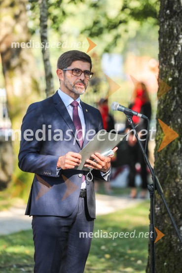 Matjaž Rakovec, župan Mestne občine Kranj91. obletnica smrti bazoviških junakov