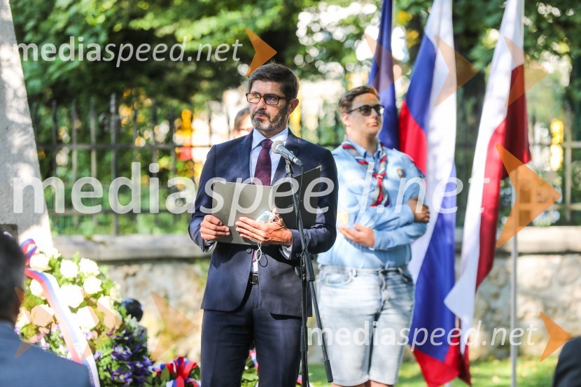  Matjaž Rakovec, župan Mestne občine Kranj91. obletnica smrti bazoviških junakov