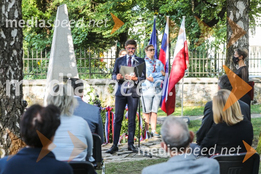  Matjaž Rakovec, župan Mestne občine Kranj91. obletnica smrti bazoviških junakov