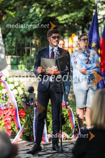  Matjaž Rakovec, župan Mestne občine Kranj91. obletnica smrti bazoviških junakov