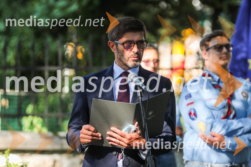  Matjaž Rakovec, župan Mestne občine Kranj91. obletnica smrti bazoviških junakov