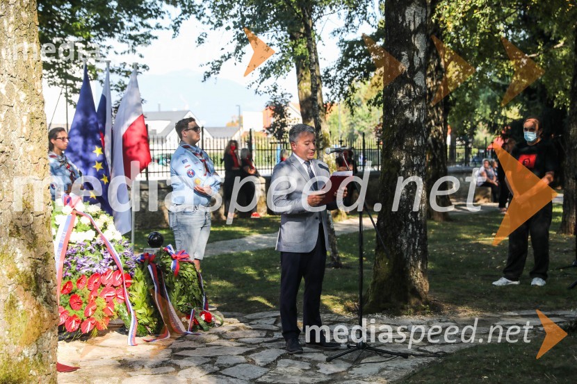  Luka Pisk, župan Občine Sovodnje ob Soči91. obletnica smrti bazoviških junakov