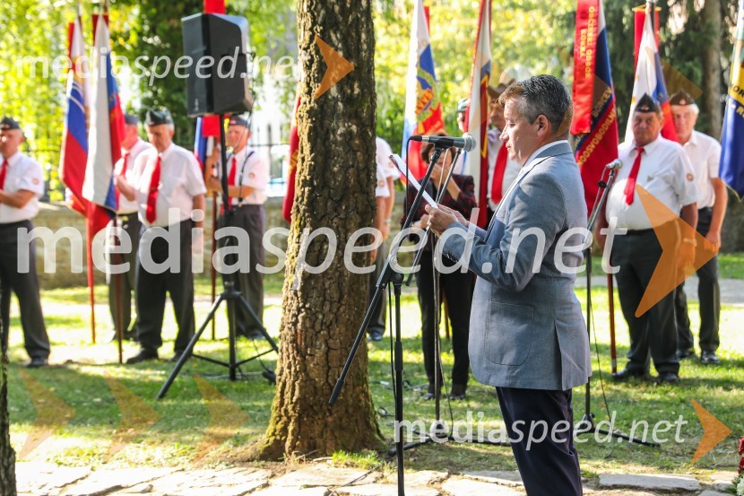  Luka Pisk, župan Občine Sovodnje ob Soči91. obletnica smrti bazoviških junakov