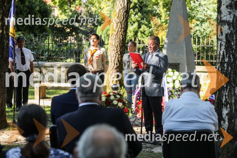  Luka Pisk, župan Občine Sovodnje ob Soči91. obletnica smrti bazoviških junakov
