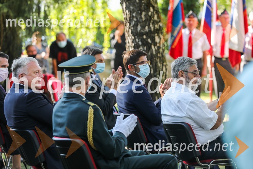  Matjaž Rakovec, župan Mestne občine Kranj;  ... 91. obletnica smrti bazoviških junakov