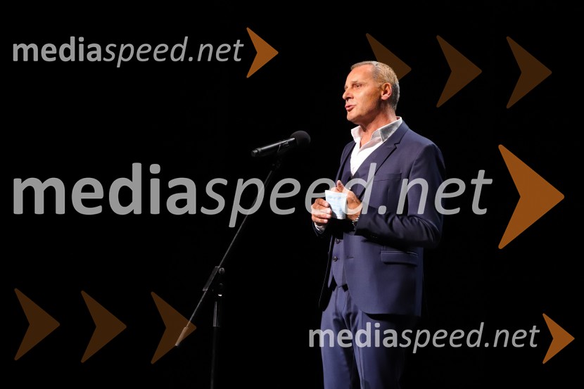  Danilo Rošker, direktor SNG MariborSlovesno obeleženje 30-letnice umetniškega delovanja Edwarda Cluga, SNG Maribor