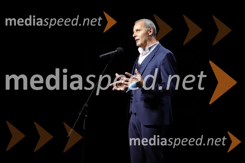  Danilo Rošker, direktor SNG MariborSlovesno obeleženje 30-letnice umetniškega delovanja Edwarda Cluga, SNG Maribor