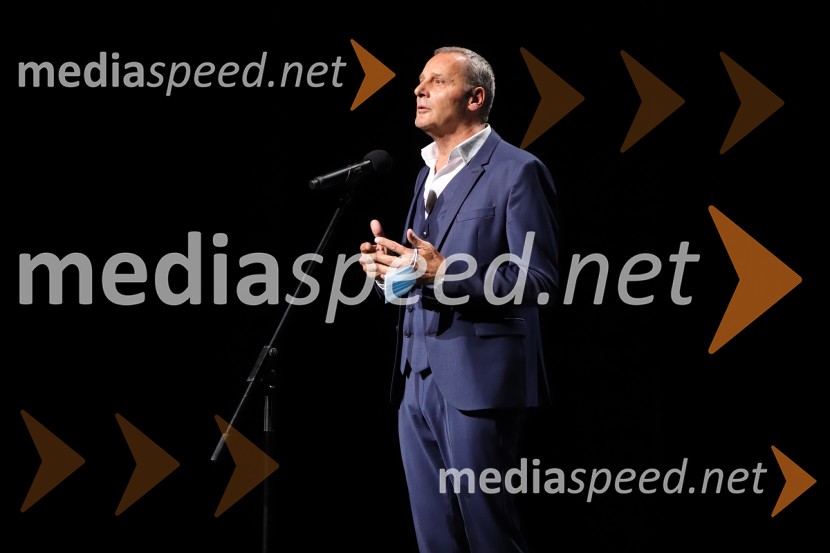  Danilo Rošker, direktor SNG MariborSlovesno obeleženje 30-letnice umetniškega delovanja Edwarda Cluga, SNG Maribor