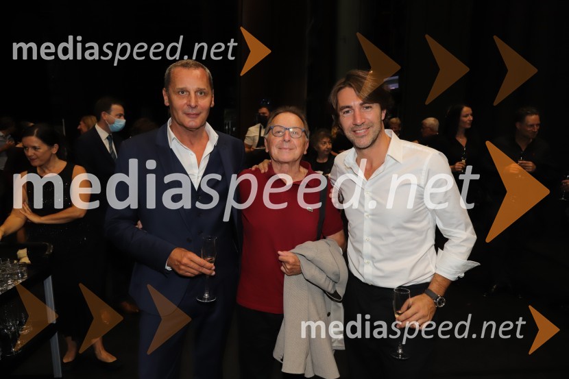  Danilo Rošker, direktor SNG Maribor;  ... ;  Edward Clug, umetniški direktor, Balet SNG MariborSlovesno obeleženje 30-letnice umetniškega delovanja Edwarda Cluga, SNG Maribor