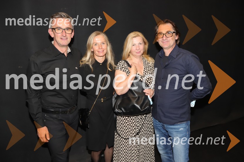  Marko Lukić, lastnik in direktor družbe Lumar IG;  Alenka  Lukić, prof. za oblikovanje na Srednji šoli za oblikovanje MB;  ... ;  Aleksandar  Popovski, režiser, umetniški direktor Drame SNG MariborSlovesno obeleženje 30-letnice umetniškega delovanja Edwarda Cluga, SNG Maribor