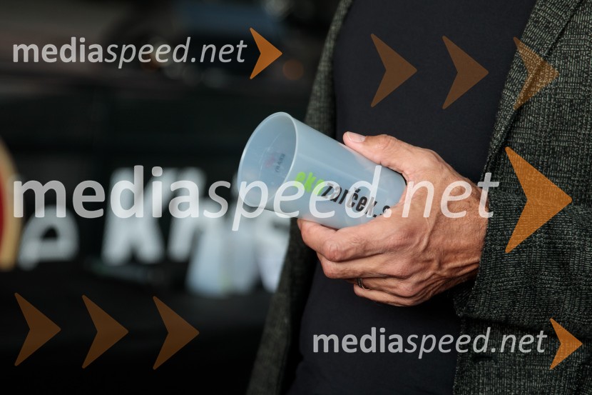 Pero Lovšin in novinarska konferenca o Zero waste strategiji Komunale Kranj