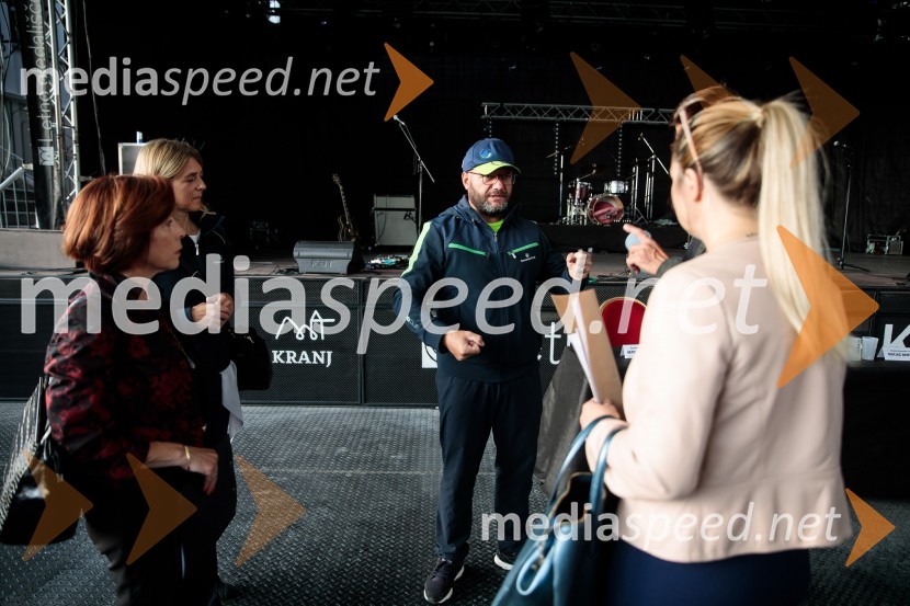  Matjaž  Berčon, direktor Komunale KranjPero Lovšin in novinarska konferenca o Zero waste strategiji Komunale Kranj
