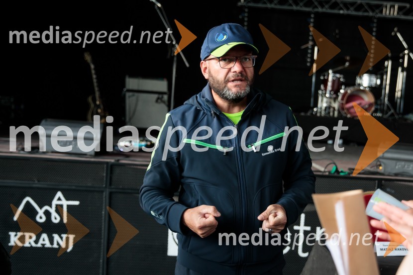 Matjaž  Berčon, direktor Komunale KranjPero Lovšin in novinarska konferenca o Zero waste strategiji Komunale Kranj
