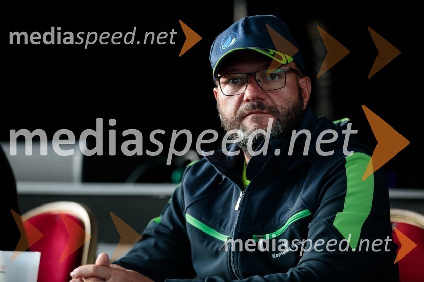  Matjaž  Berčon, direktor Komunale KranjPero Lovšin in novinarska konferenca o Zero waste strategiji Komunale Kranj