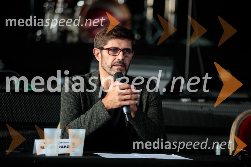  Matjaž Rakovec, župan Mestne občine KranjPero Lovšin in novinarska konferenca o Zero waste strategiji Komunale Kranj