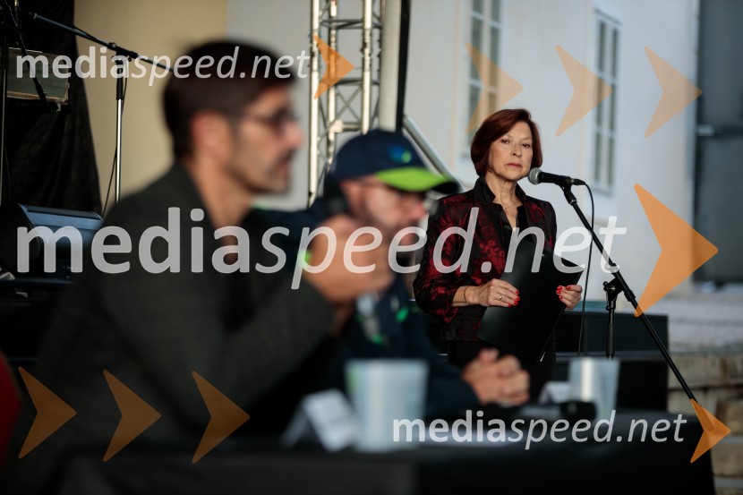 Pero Lovšin in novinarska konferenca o Zero waste strategiji Komunale Kranj