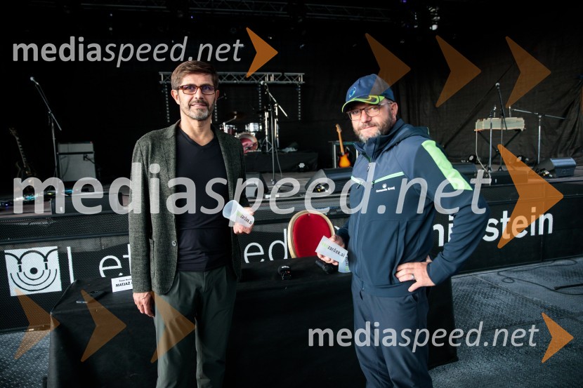  Matjaž Rakovec, župan Mestne občine Kranj;  Matjaž  Berčon, direktor Komunale KranjPero Lovšin in novinarska konferenca o Zero waste strategiji Komunale Kranj