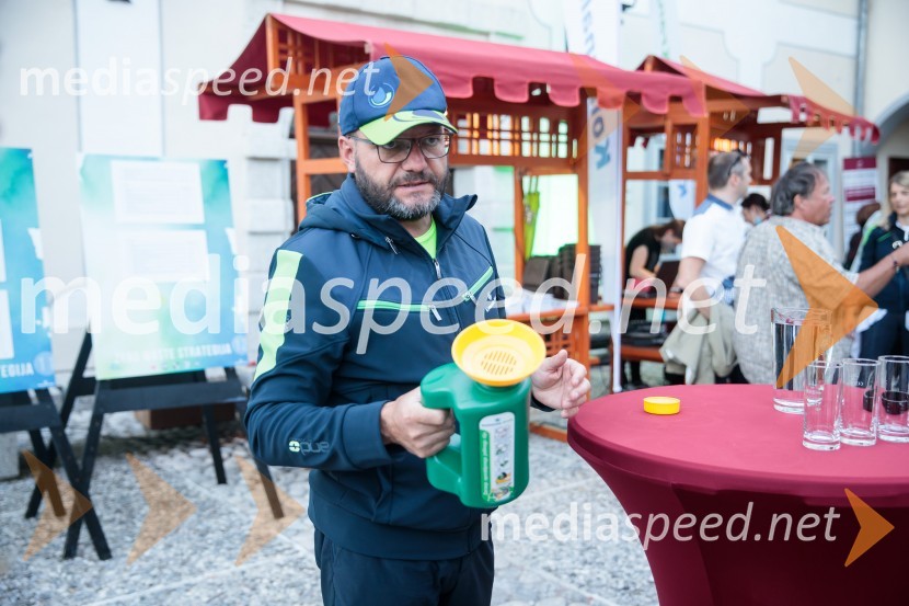  Matjaž  Berčon, direktor Komunale KranjPero Lovšin in novinarska konferenca o Zero waste strategiji Komunale Kranj