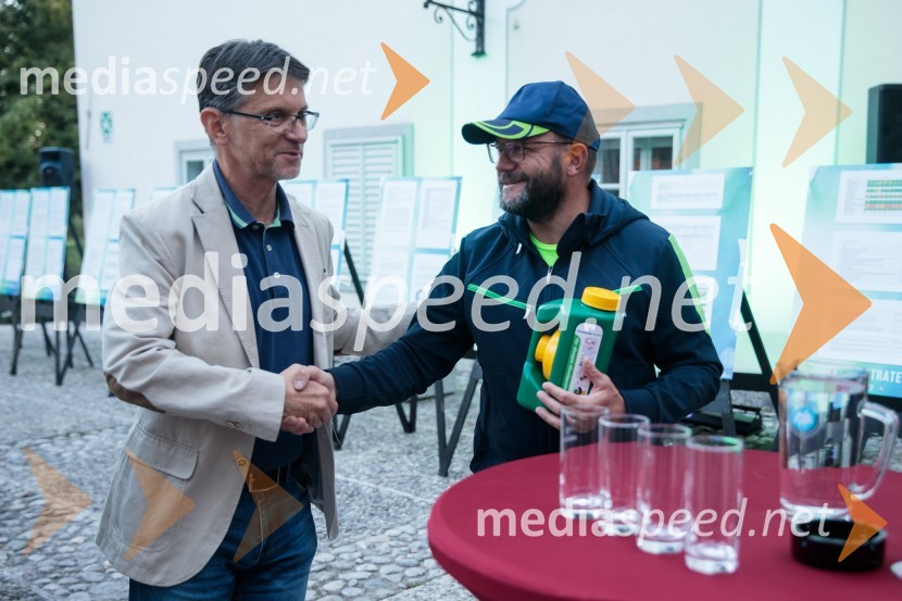  ... ;  Matjaž  Berčon, direktor Komunale KranjPero Lovšin in novinarska konferenca o Zero waste strategiji Komunale Kranj