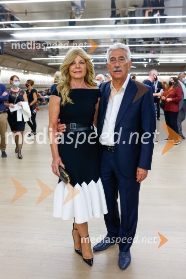  Darja Kuhar Kotnik, soustanoviteljica in podpredsednica Društva za zdravje naroda;  Rajko Kotnik, državni pravobranilec, bivši predsednik Lions Ljubljana RožnikSimfonični orkester Radia ORF Dunaj, Festival Ljubljana 2021