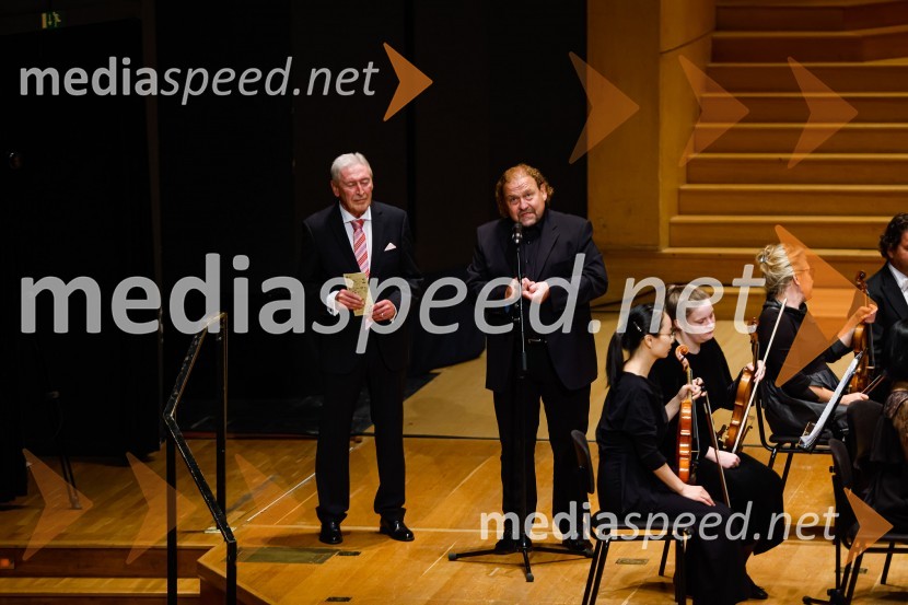  Aleš Čerin, podžupan Mestne občine Ljubljana;  Darko  Brlek, direktor in umetniški vodja, Festival LjubljanaSimfonični orkester Radia ORF Dunaj, Festival Ljubljana 2021