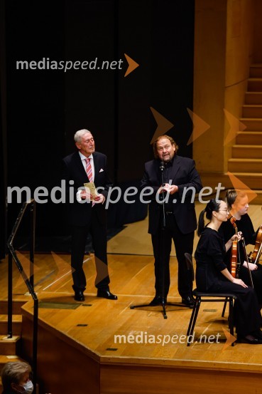  Aleš Čerin, podžupan Mestne občine Ljubljana;  Darko  Brlek, direktor in umetniški vodja, Festival LjubljanaSimfonični orkester Radia ORF Dunaj, Festival Ljubljana 2021