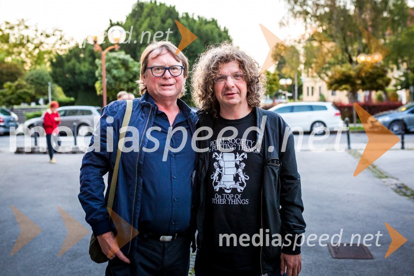  Bojan Umek, igralec;  Matjaž Latin, režiser in igralecPravi heroji, premiera SLG Celje