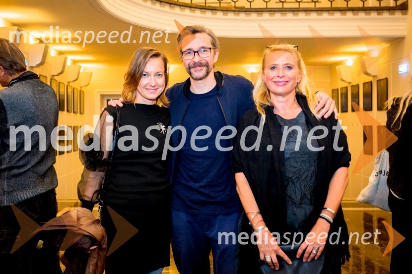  Aljoša Koltak, igralec;  Tatjana Doma, dramaturginja SLG CeljePravi heroji, premiera SLG Celje