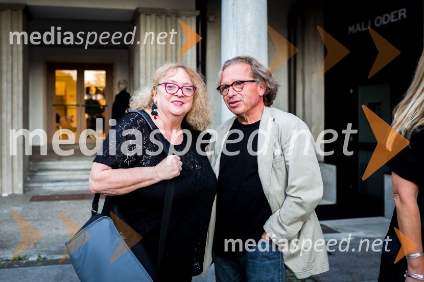  Alenka Cilenšek, igralka;  Jaša Jamnik, igralec in režiserPravi heroji, premiera SLG Celje